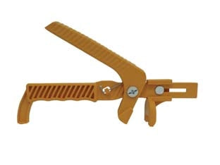 PINZA IN PLASTICA PER DISTANZIATORE AUTOLIVELLANTE PER PIASTRELLE- - mm.27,5x15h. - 2 pezzi