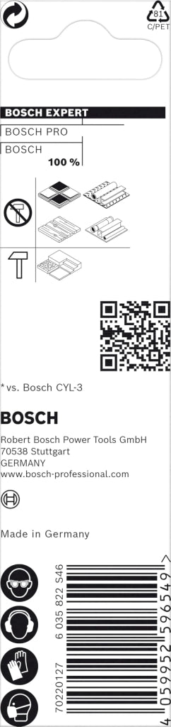 Punta Universale Multi Construction Ø Mm 12 x 250 Bosch