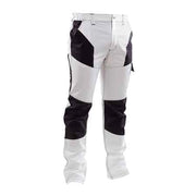 PANTALONE DA LAVORO STRETCH BIANCO/GRIGIO Tg. L (52-54)