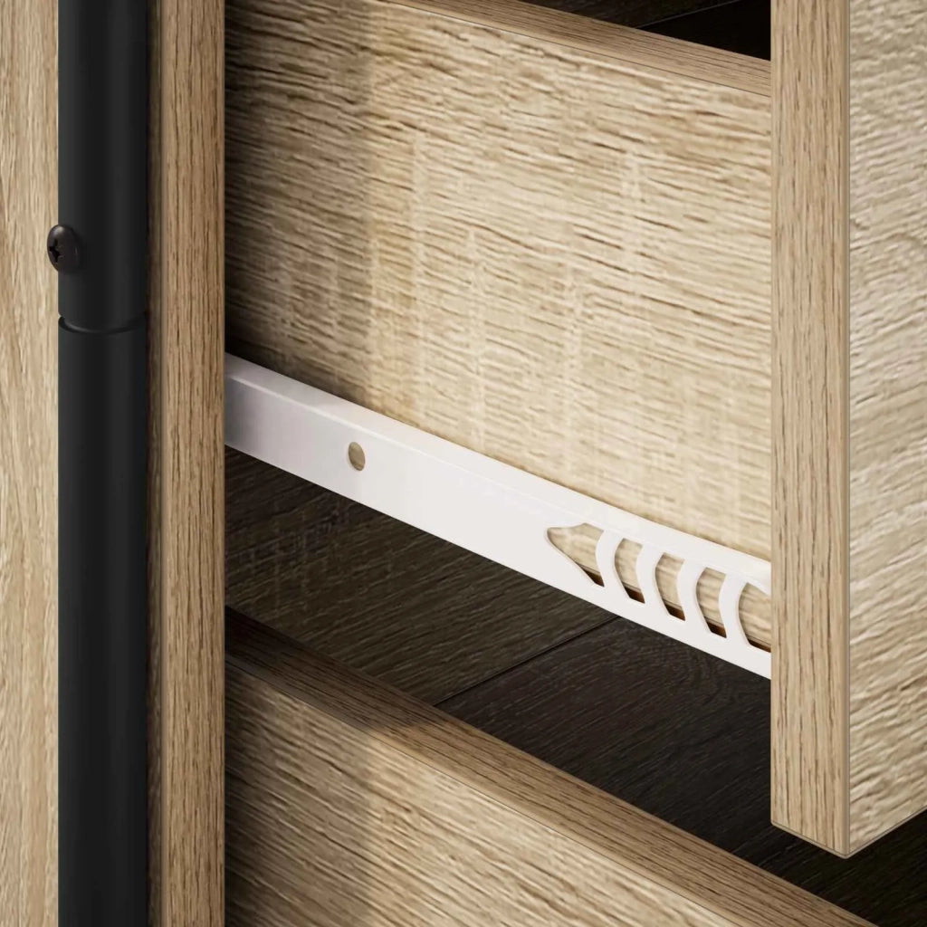 Armadio da Notte Rovere Sonoma 48 x 36,5 x 60 cm 8013532