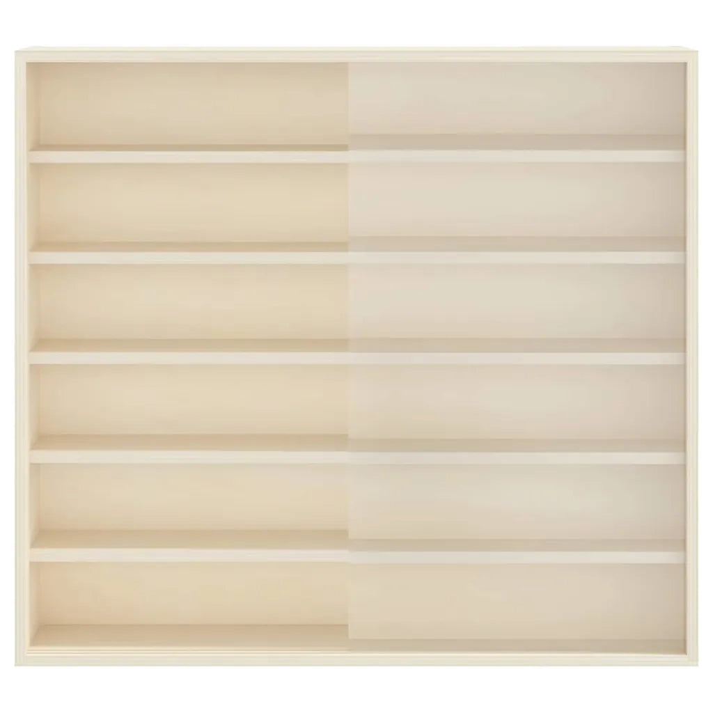 Vetrina a muro Beige 60 x 8,5 x 54 cm Legno compensato 42015626