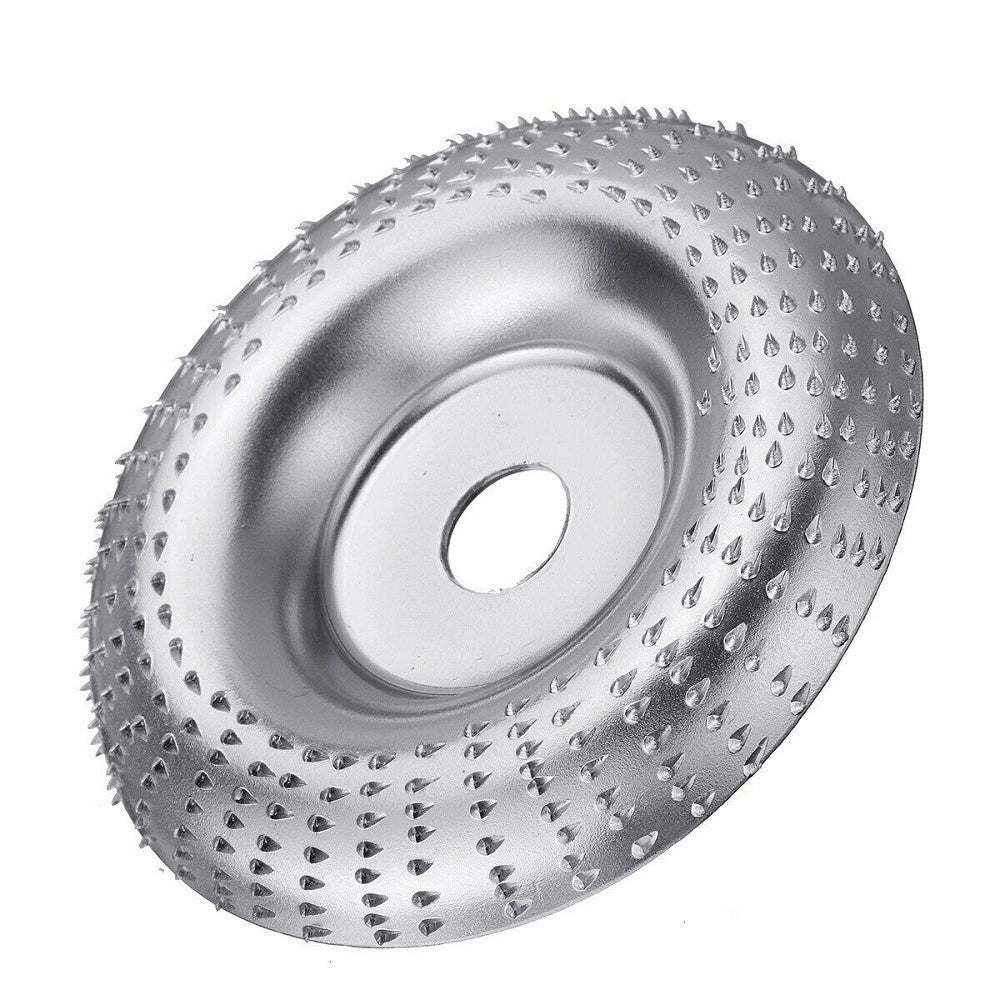 Trade Shop - Disco Per Smerigliatrice Angolare Raspa Levigatura Intaglio Legno 125 Mm 66014 -