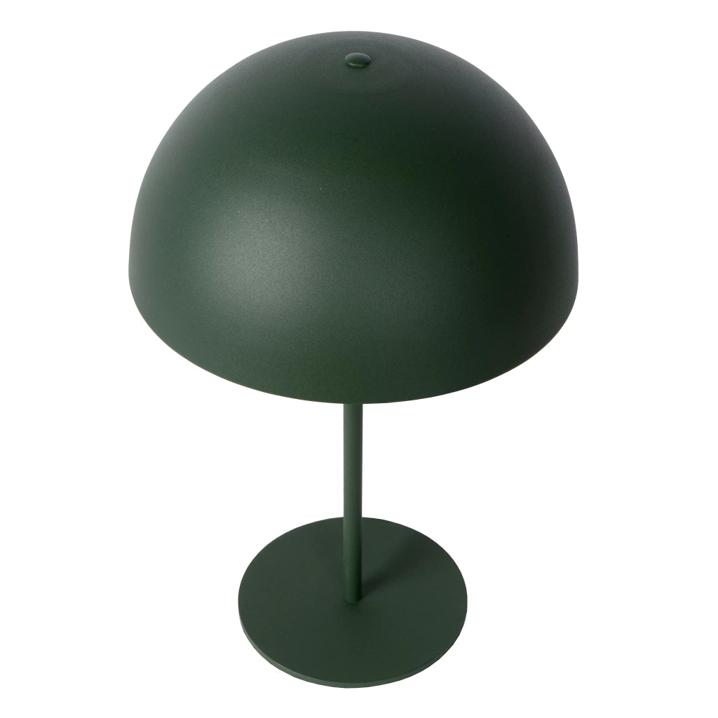 Lampada da tavolo verde eclettica E14 Siemon Lucide