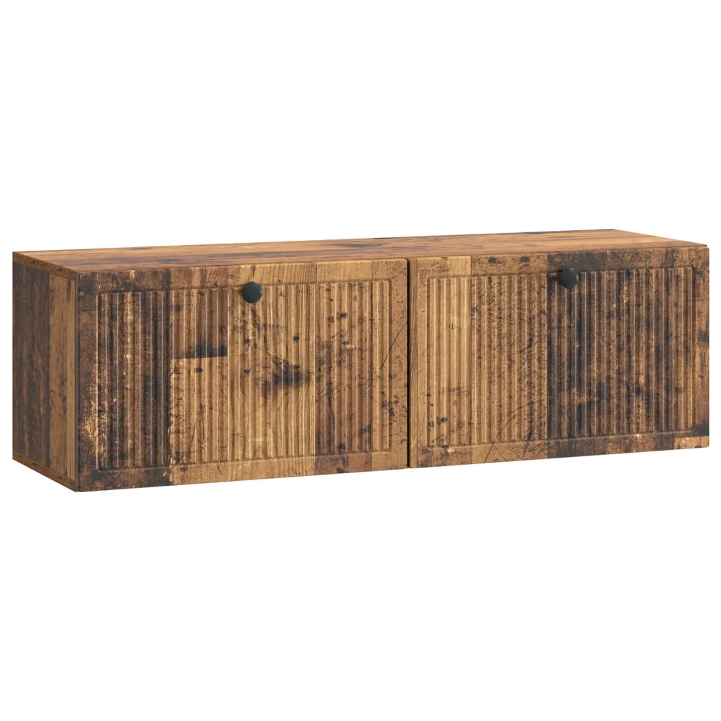 Mobile Porta TV da Muro Legno antico 98 x 31 x 30 cm