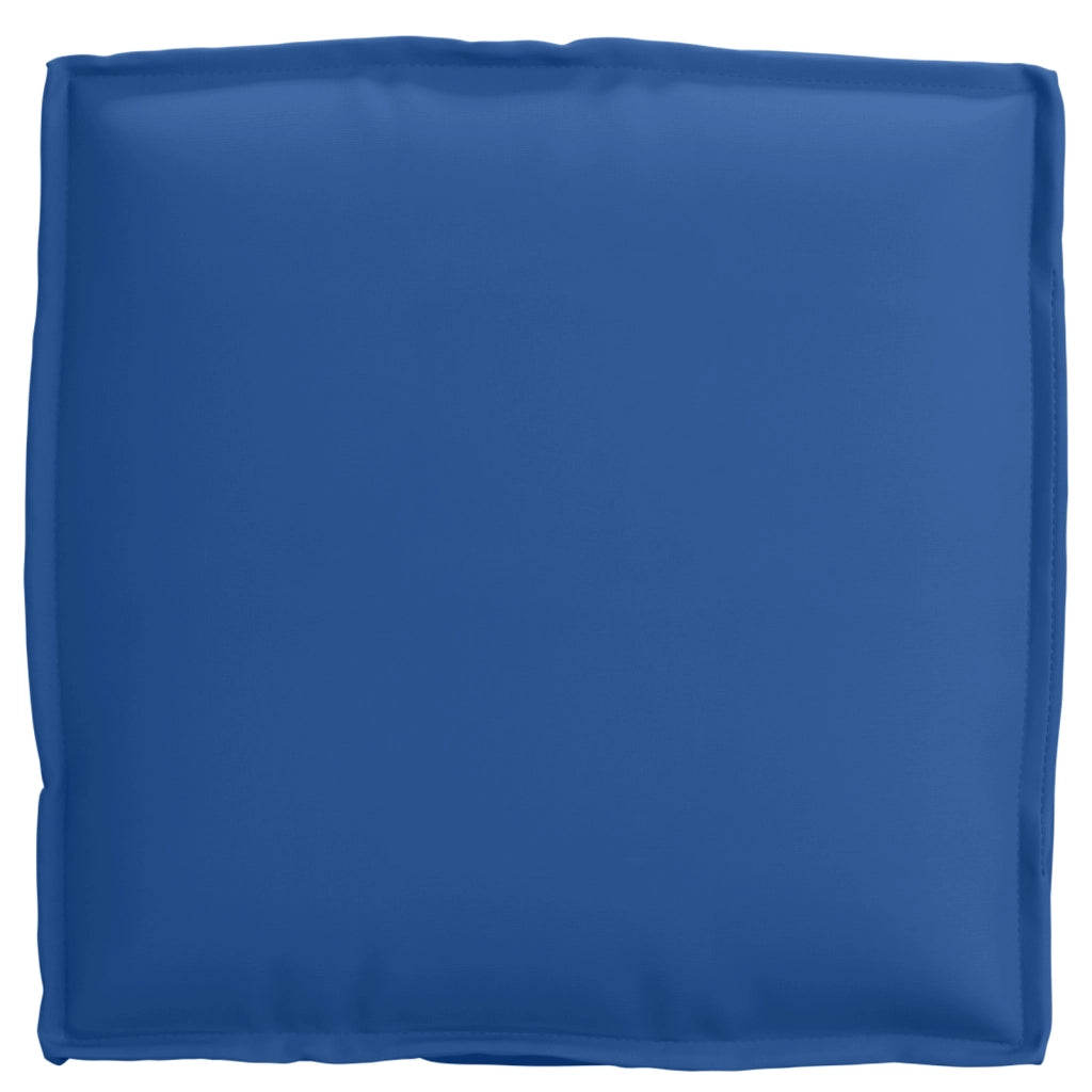 Cuscini da pallet per seduta 4 pcs Blu reale 40x40x8 cm Tessuto Oxford