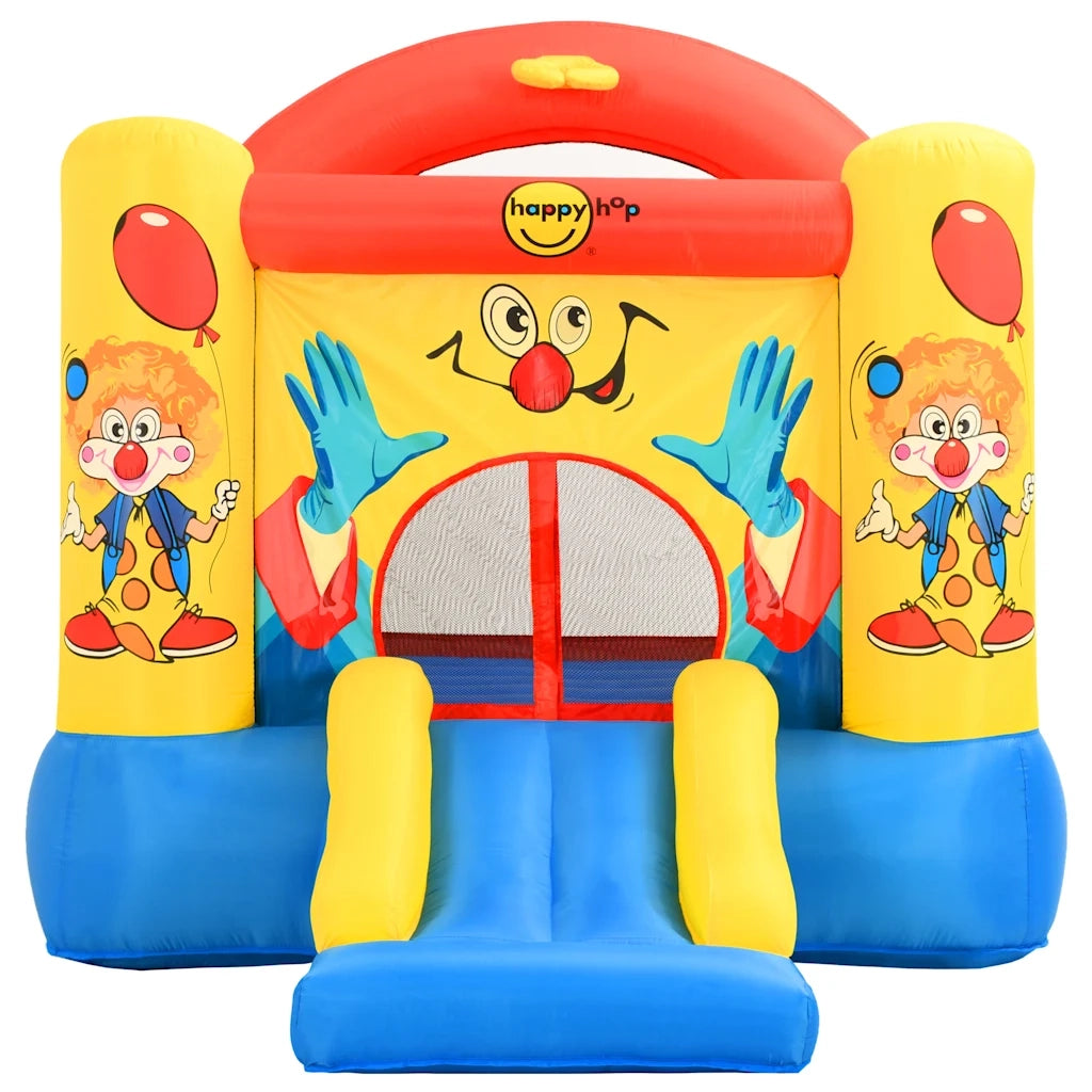 Happy Hop Castello Gonfiabile con Scivolo 260x210x160 cm in PVC 91782