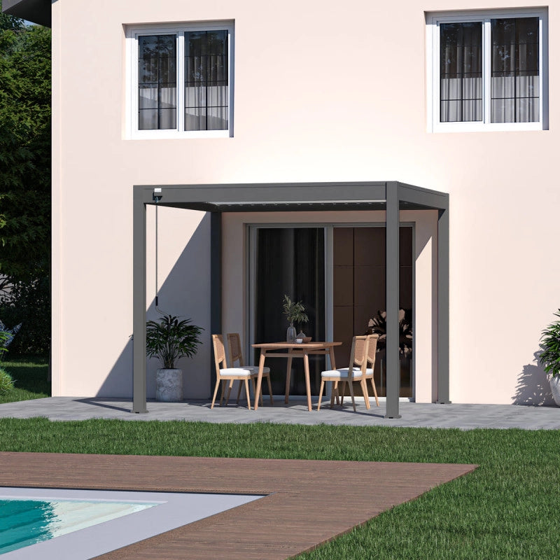 copy of Pergola bioclimatica Ombréa® VS autoportante 3x3M - Bianco