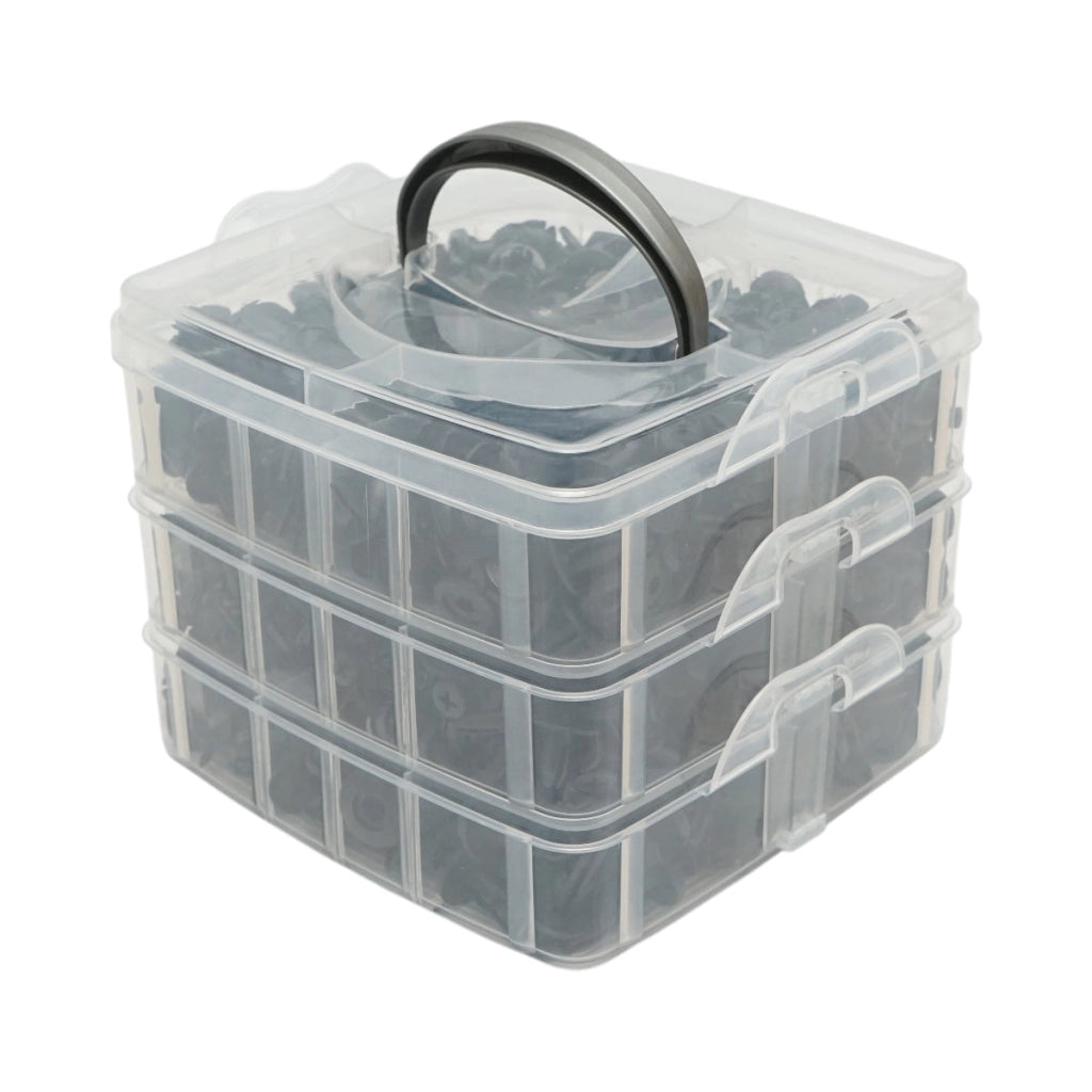 Kit di clip per auto da 620 pezzi con 5 strumenti di rimozione Breckner Germany
