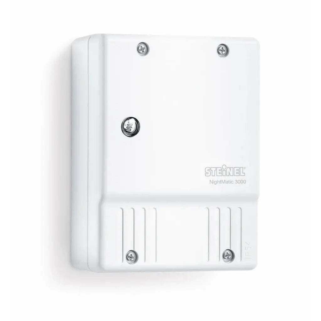 Steinel Interruttore Crepuscolare Fotoelettrico NightMatic 3000 Bianco 401637