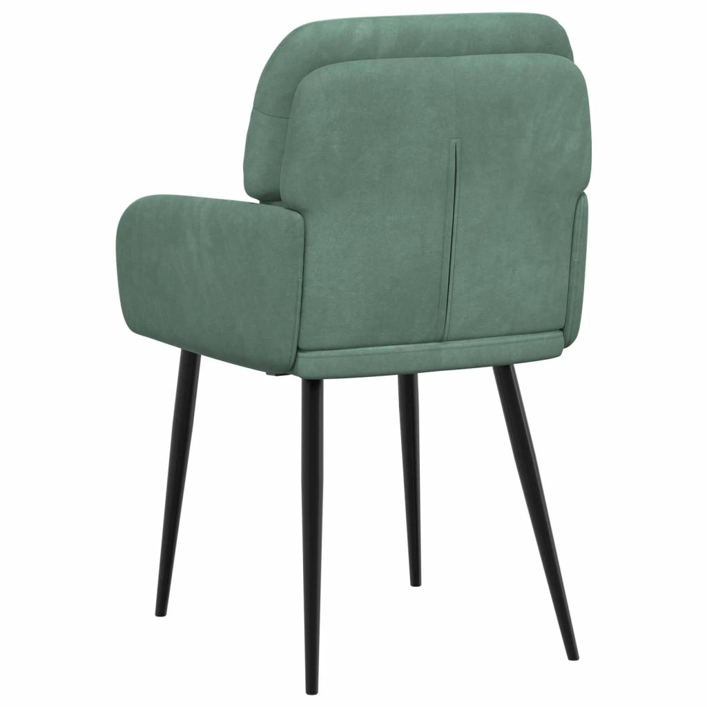 Sedie da pranzo 6 pcs Velluto (V) Verde Mare 59 x 59,5 x 90 cm 3428256