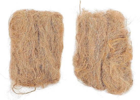 Blocco di accensione ambientalmente puro in legno naturale e lino - 2 pezzi - Kit di accensione per emergenza