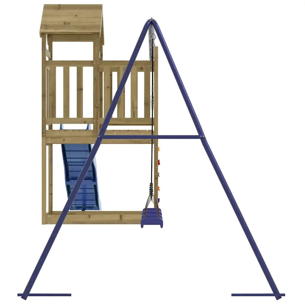 Set da Gioco da Esterno in Legno di Pino Impregnato 3155908