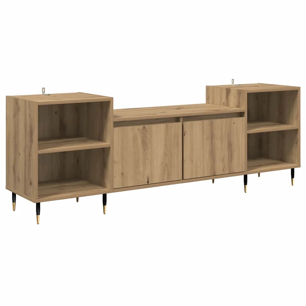 Mobile TV Rovere artigianale 160 x 35 x 55 cm Legno multistrato