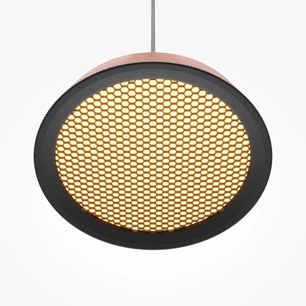 Maytoni Lampadario moderno El 1 luce LED integrato nero metallo