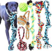 Giocattoli per cani - 6 Pacchi di corda per cani da gioco per cani di grandi dimensioni XL