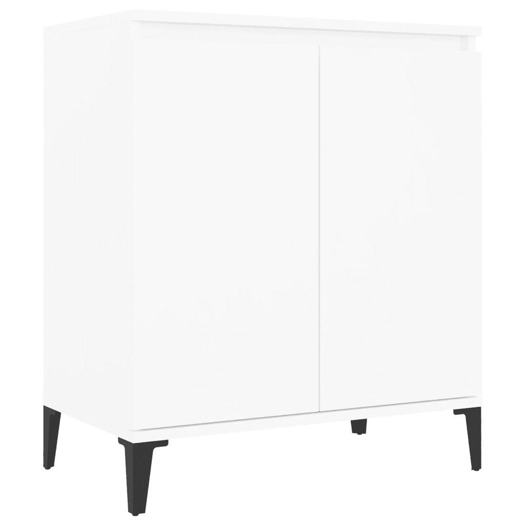 Credenza-Buffet-Armadio da cucina Bianca 60x35x70 cm in Legno Multistrato 532173