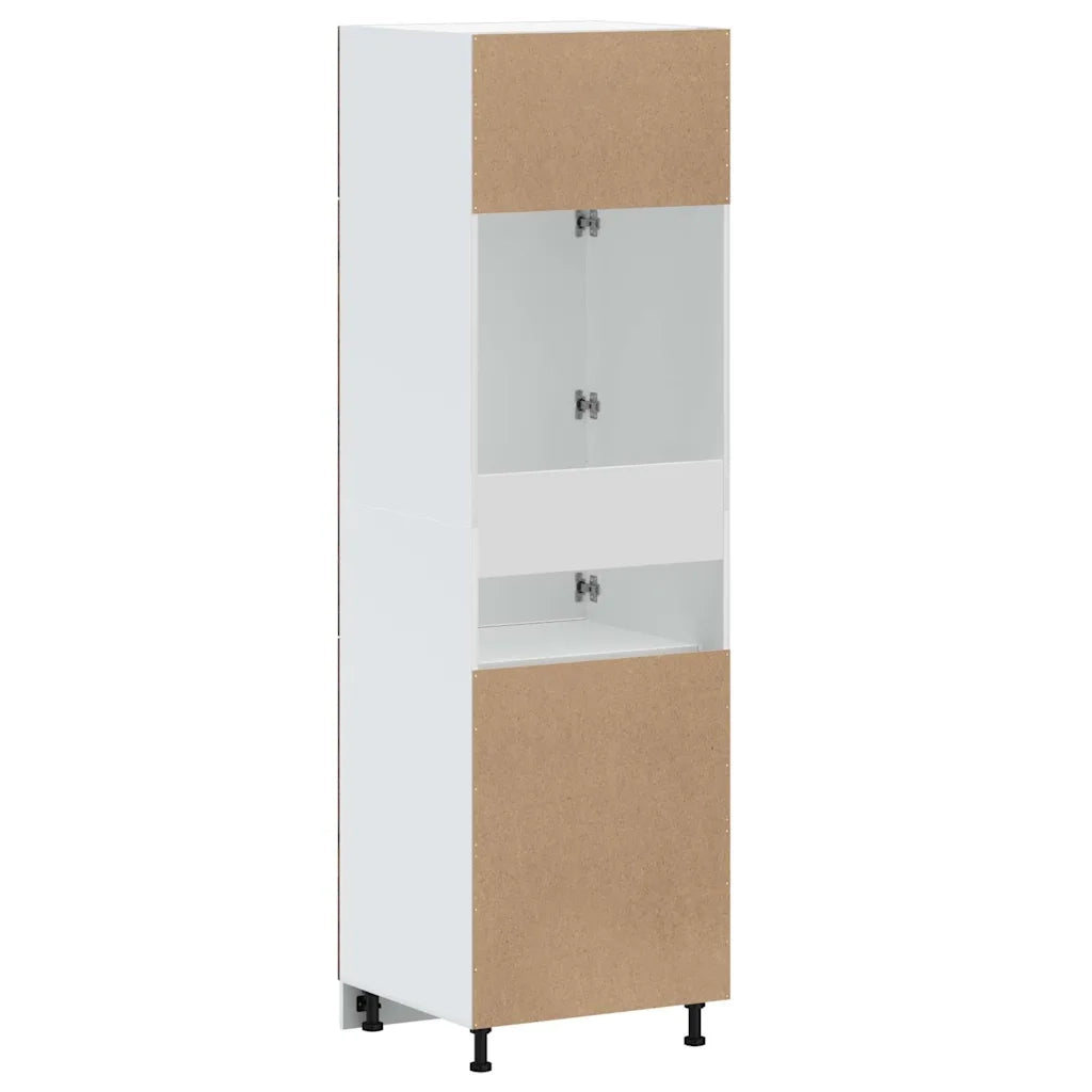vidaXL Armadio da Cucina Lucca Legno Vecchio in Legno Multistrato