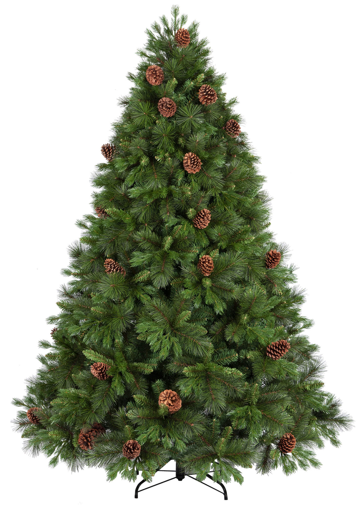 Albero di Natale Artificiale 180 cm 1517 Rami Verde