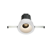 Maytoni Lampada da incasso Wise 1 luce LED integrato bianco alluminio