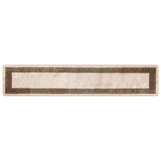 Runner in Moquette | Runner Tappeto MARSA Nero 50 x 250 cm Poliestere e PVC