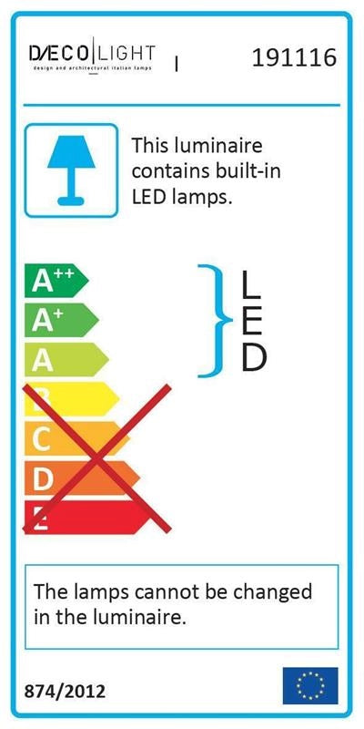 APPLIQUE LUME NODO A LED 15W 1640LM 4500K IN COLORE CROMO