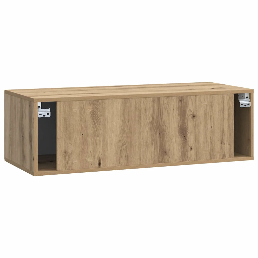 Mobile Porta TV da Muro 98 x 41 x 30 cm Rovere Artigianale 899384