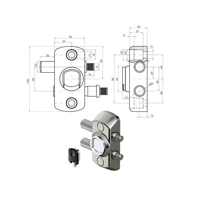 Chiusura Serrande Magnetica Mg710 Disec