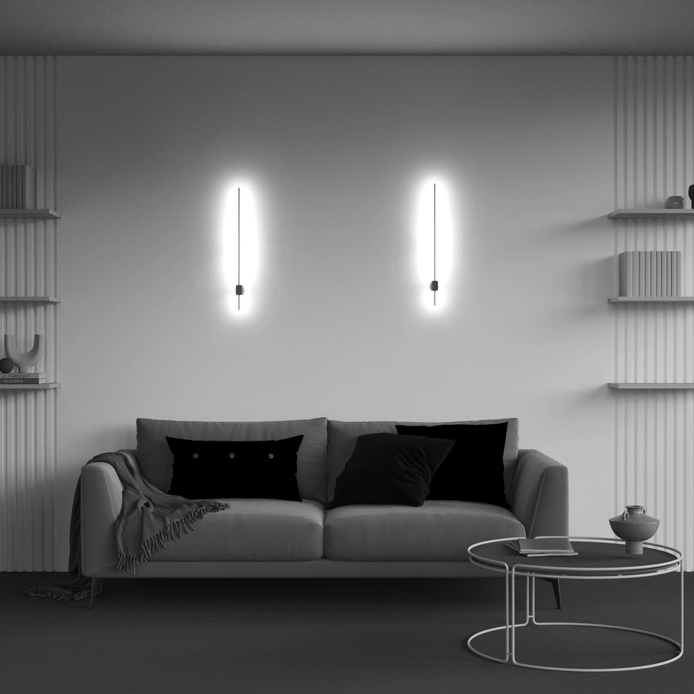Maytoni applique Pars tecnica nero oro LED 6W 3000K 62cm