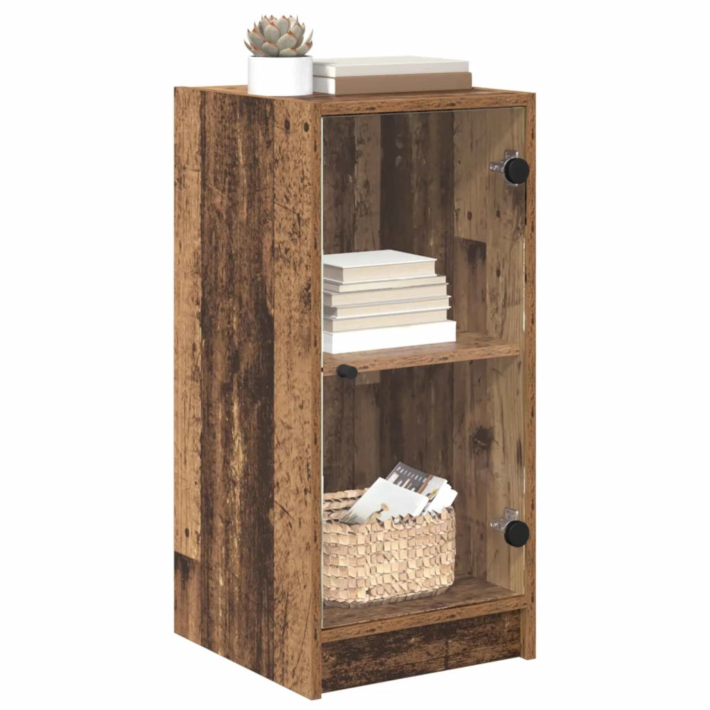 Credenza | Madia | Buffet da pranzo | Armadio da pranzo Legno vecchio 35 x 37 x 76 cm Legno multistrato