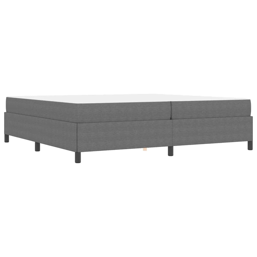 vidaXL Struttura del letto Grigio chiaro 200 x 200 cm