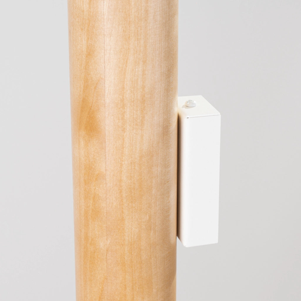 Applique scandinava legno/bianco up&down 2xGU10 Casano