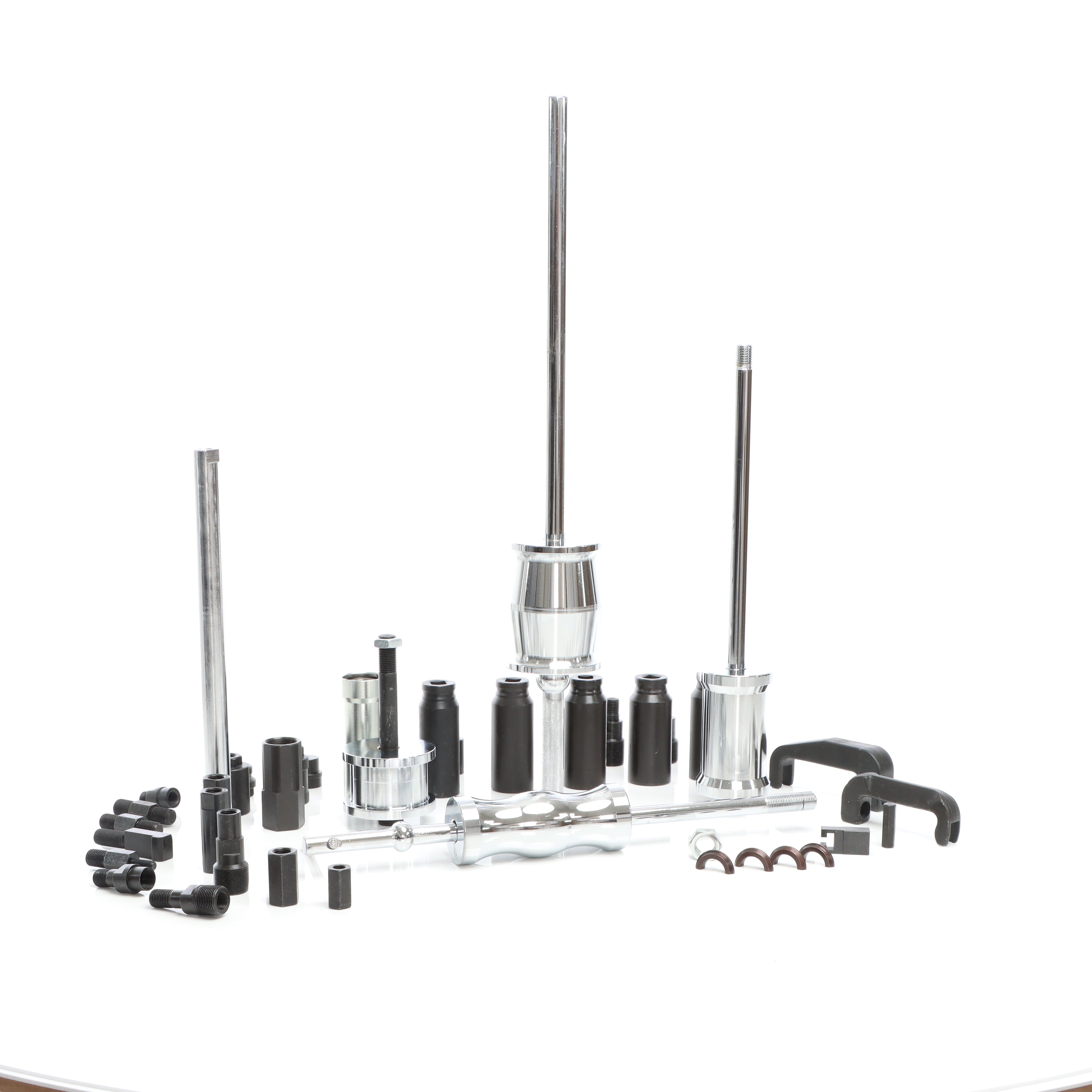 Set di 40 pz estrattori per iniettori CDI con 3 martelli scorrevoli e adattatori