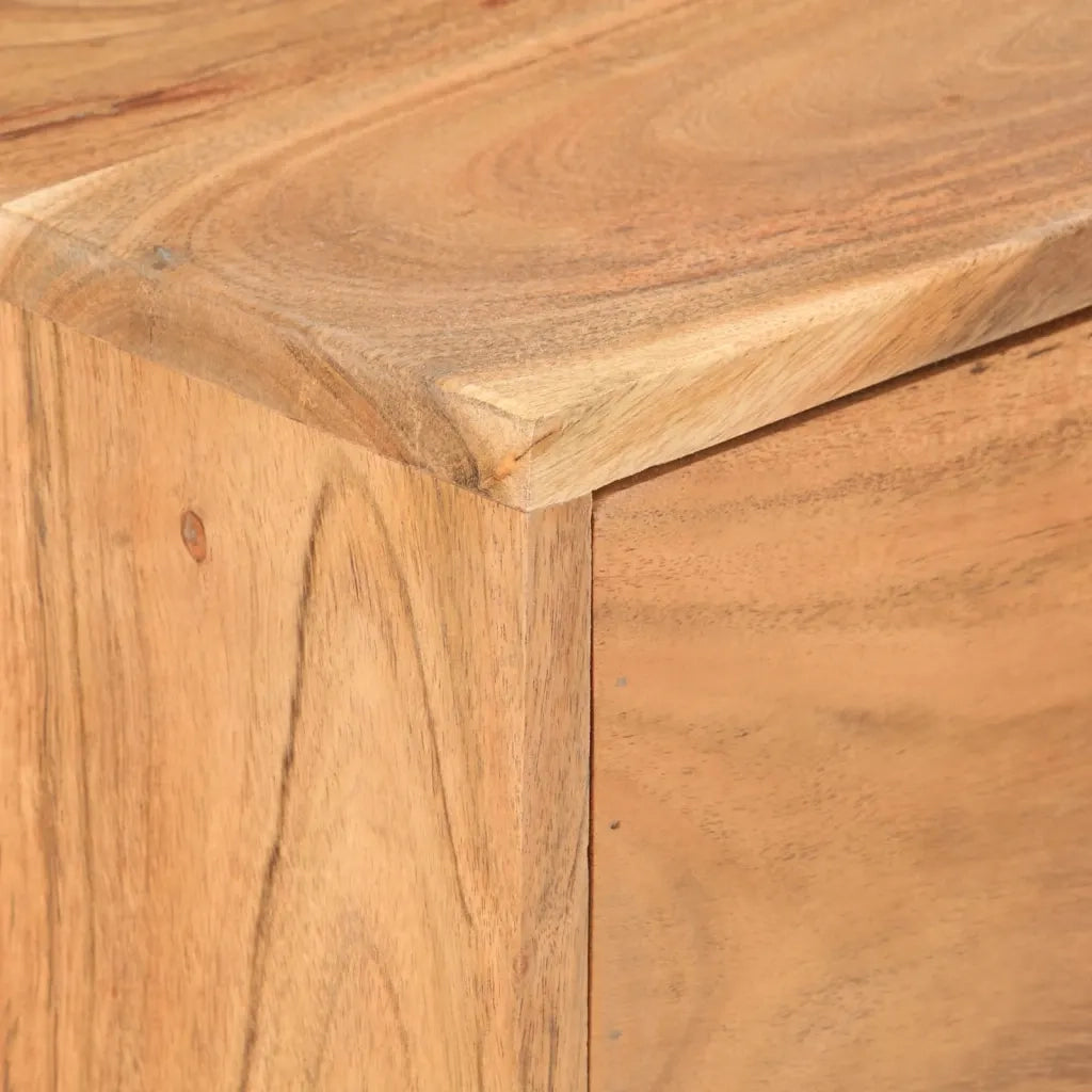 Credenza 88x30x73 cm in Legno Massello di Acacia 329247