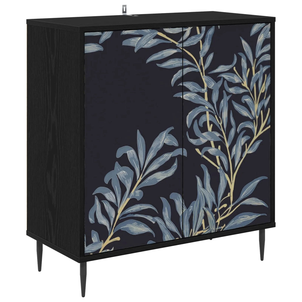 Credenza DOKKUM Rovere Nero 69 x 33 x 76 cm 8006937