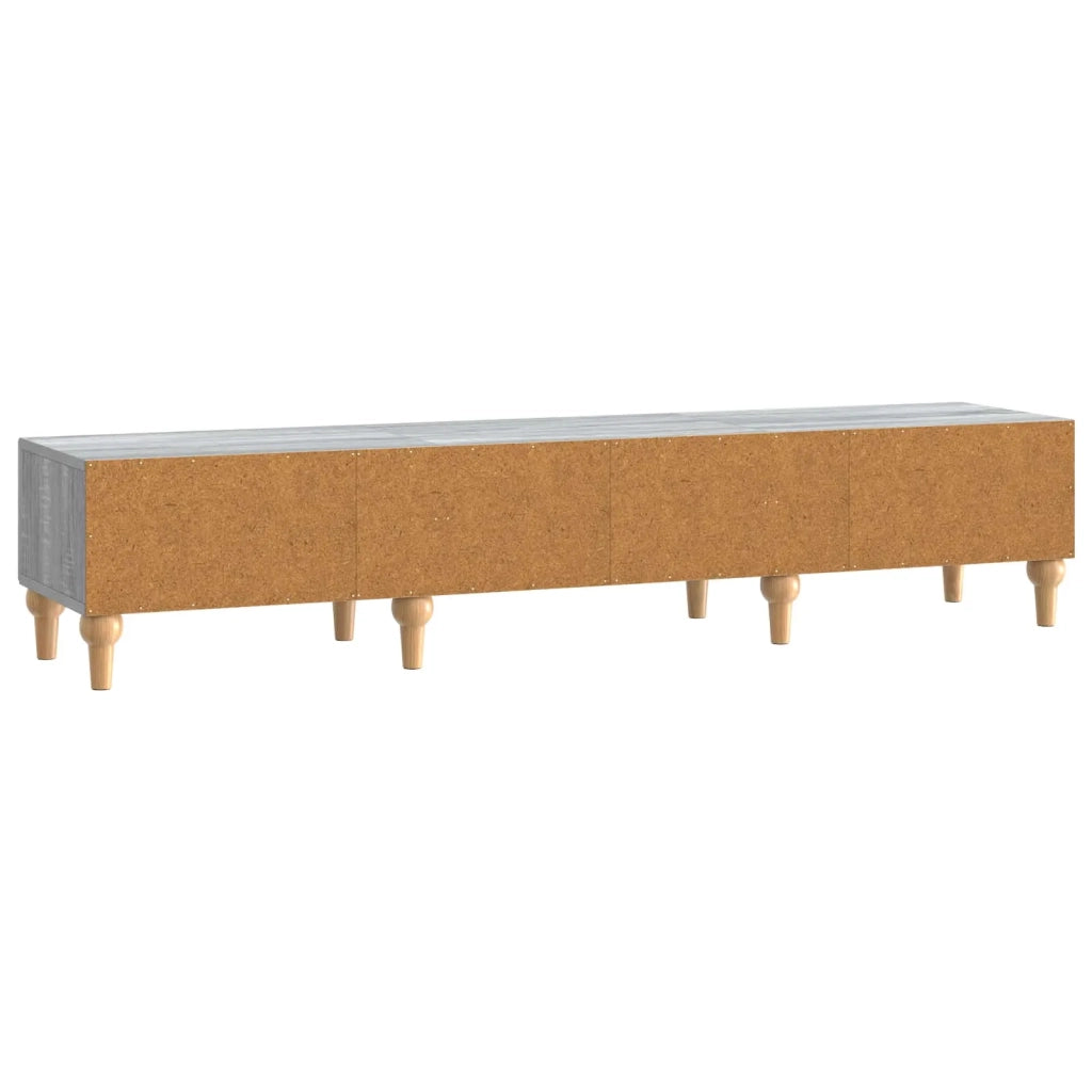 Mobile TV Grigio Sonoma 147 x 34,5 x 30 cm Legno ingegnerizzato 894251
