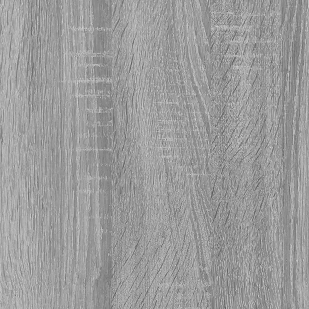 Set di Mobili da Corridoio Grigio Sonoma in Legno Multistrato