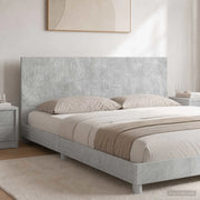 Testiera da Muro DELFT Grigio Cemento Legno ingegnerizzato 897148