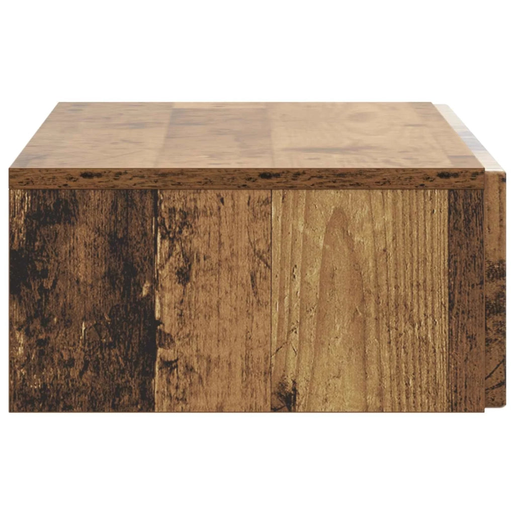 Tavolino da Parete Laterale Legno antico 87,5 x 34,5 x 17 cm 898503