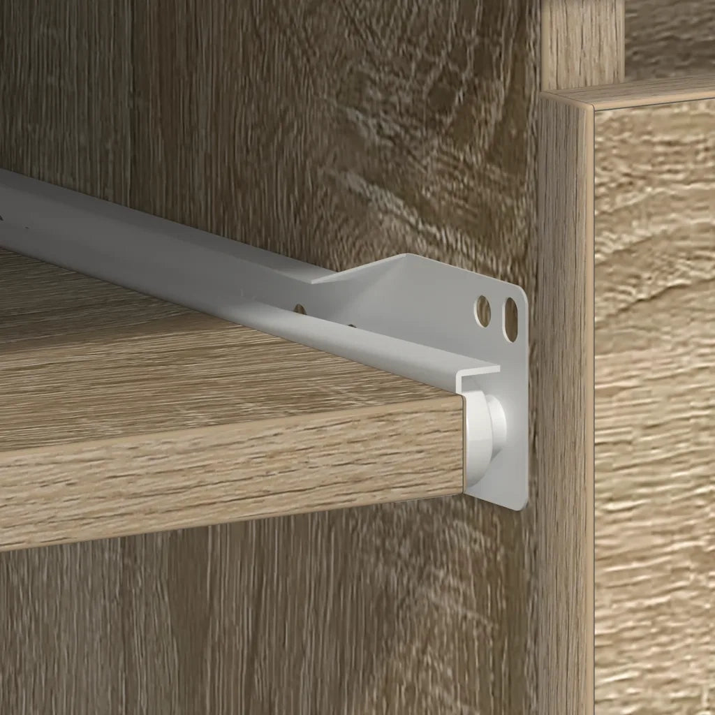 Scrivania | Tavolo da Ufficio Rovere Sonoma 90x45x76 cm in Legno Multistrato