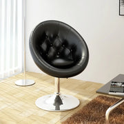 Sgabello da Bar Nero in Similpelle cod mxl 72283