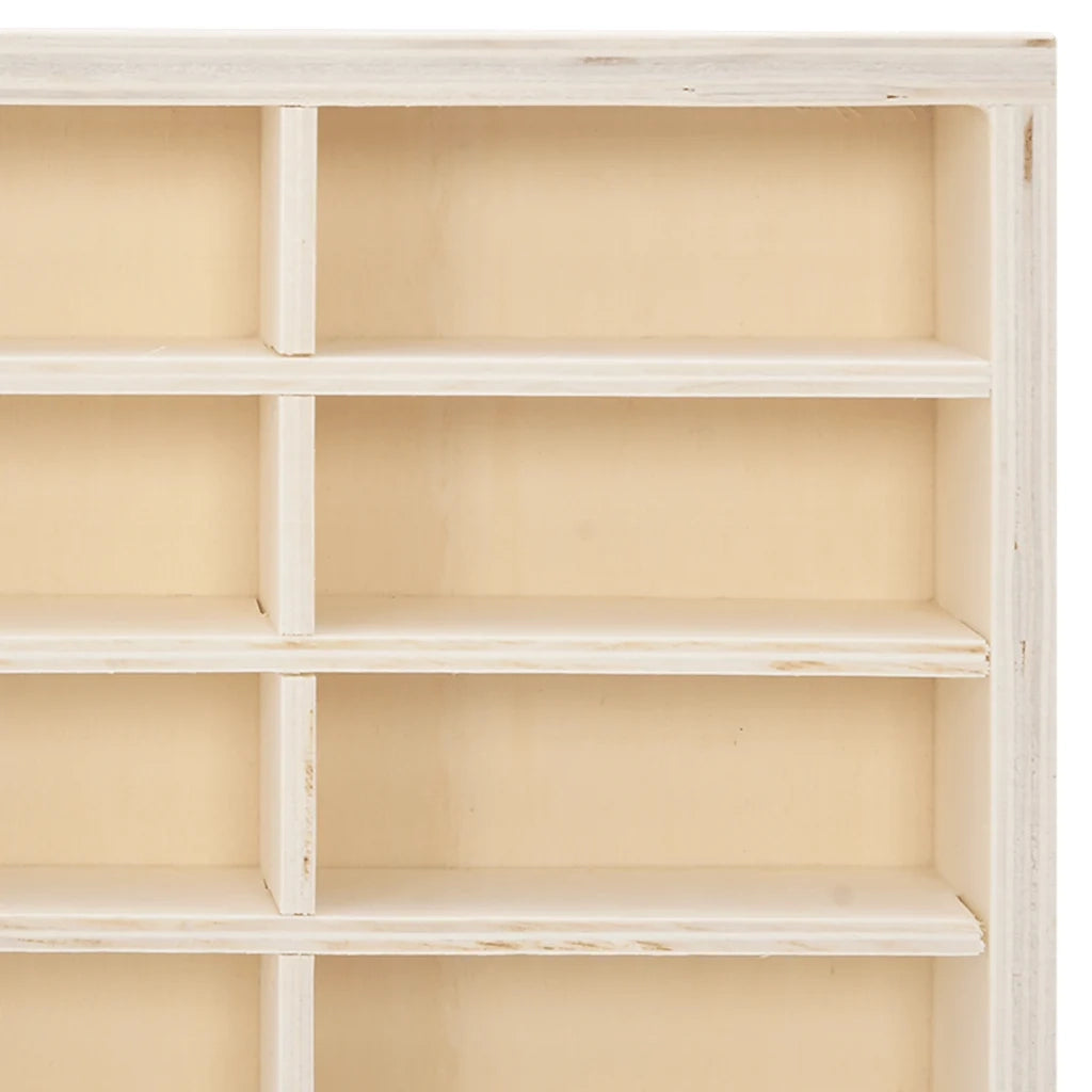 Vetrina da collezione in legno con 80 scomparti 80x4,5x40,5cm CFW6862168