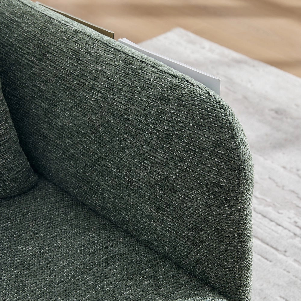 Poltrona con Tavolino ¨C MINIMAL ¨C Tessuto, Vano Contenitore