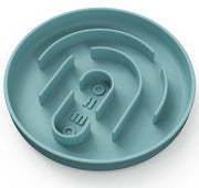 Anti-slikbak per gomma per cani, gatti, cuccioli, anti-slikbak per cani in silicone, alimentazione sana, prevenzione della secchezza, antiscivolo, senza morso (S-Classic, azzurro cielo)