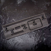 Set Accessori Da Bagno Grid Black 4 Pezzi