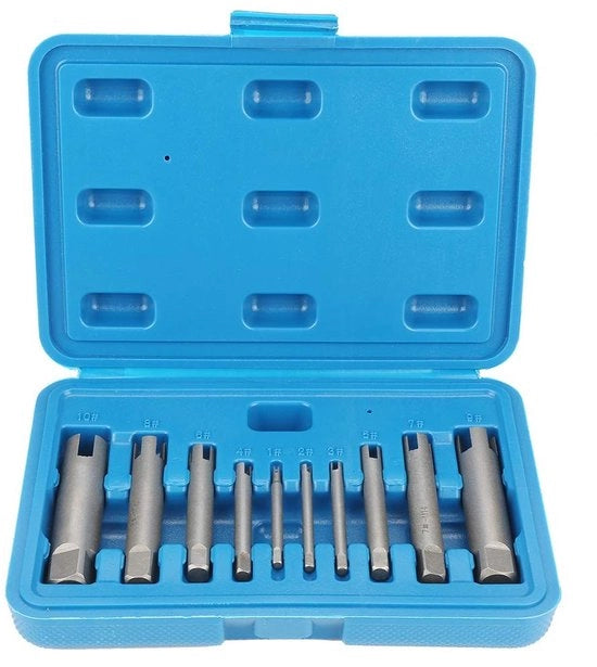 Set di rimozione di gru per viti e bulloni a nudo