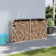 Portaceppi Grigio Chiaro 180x45x100 cm in Acciaio Zincatocod mxl 85030