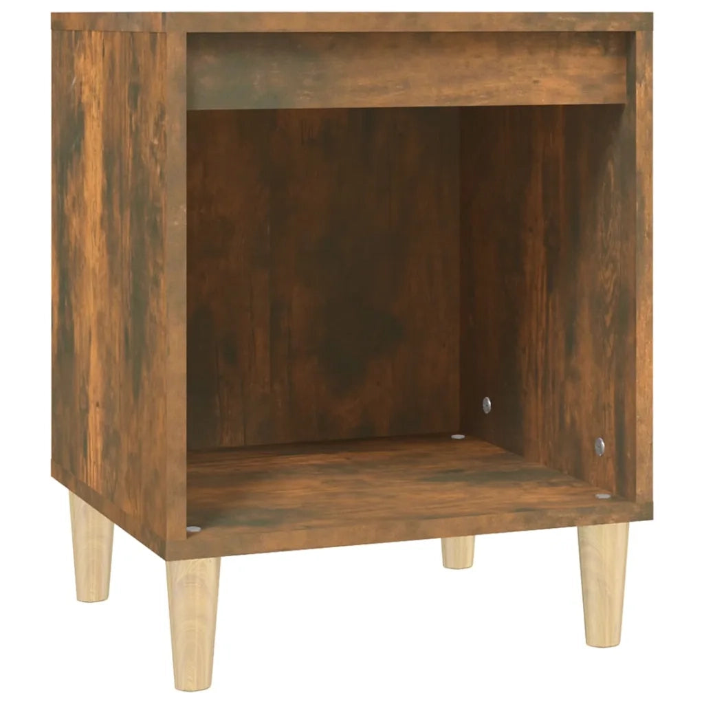 Comodini 2pz Rovere Fumo 40x35x50 cm cod mxl 30026
