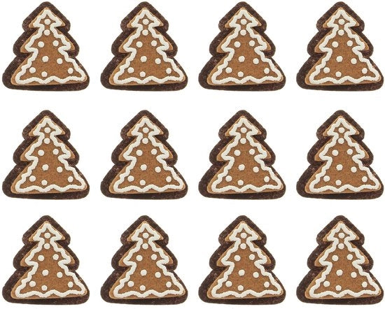 Set di adesivi per natale 12 pezzi - Adesivi per velluto - Decorazioni natalizie - Adesivi per biscotti - Adesivi per incollare - Dimensioni 4x5 cm - Adesivi natalizi