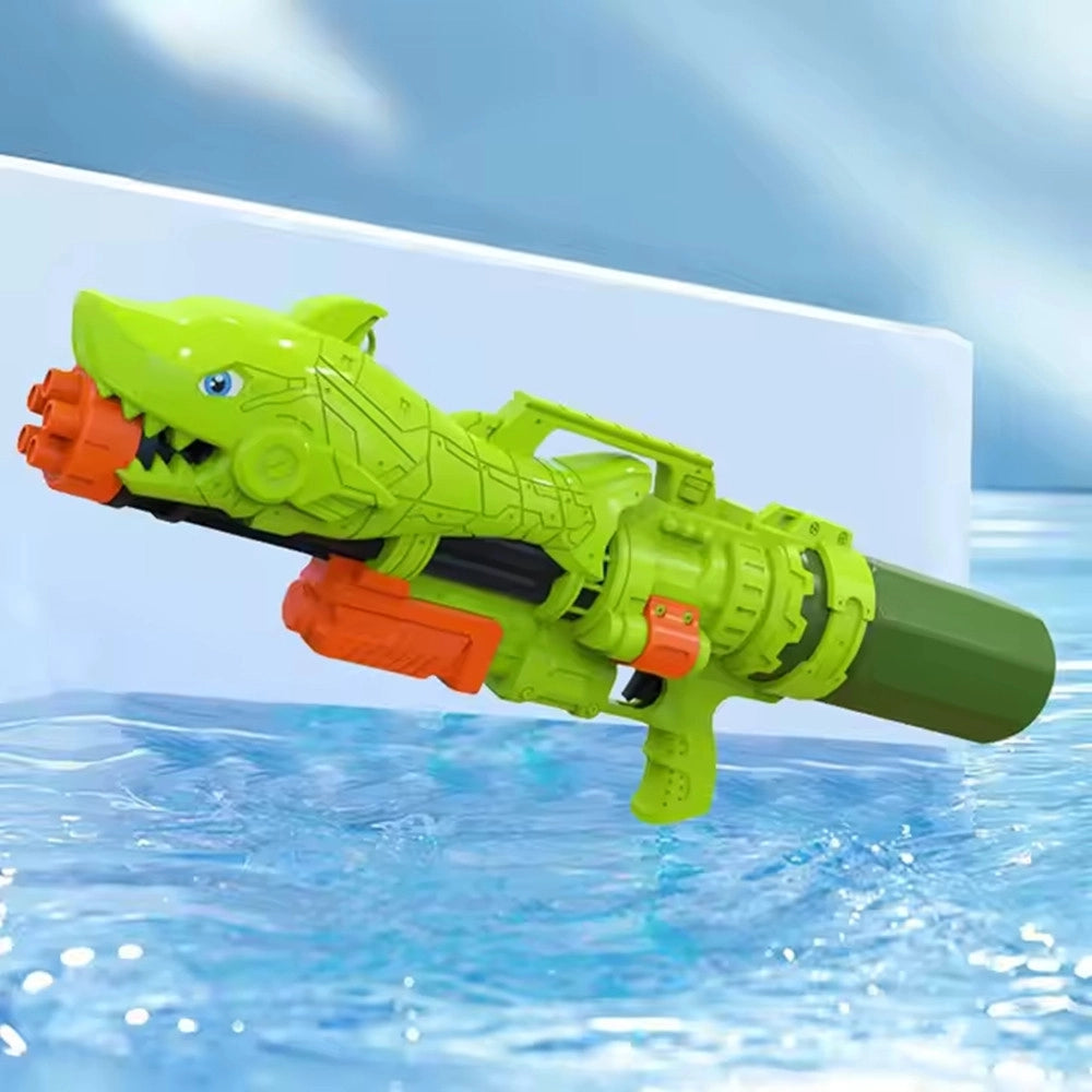 Trade Shop - Pistola Ad Acqua Squalo Giocattolo Per Bambini Estate Grande Capacità 27.5cm 618570 -