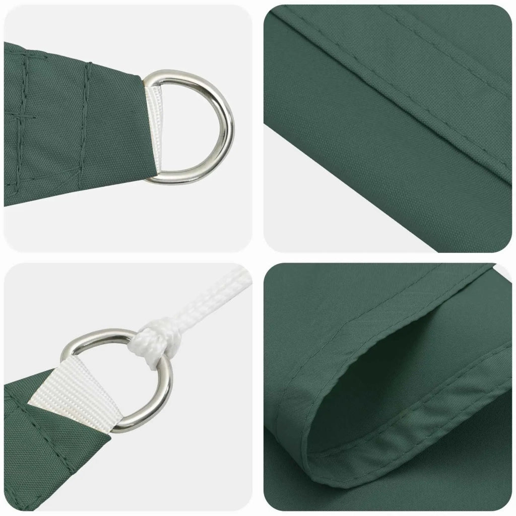 Vela da ombra solare Verde Scuro 6 x 2,5 m